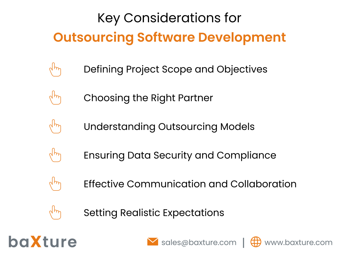 Key Considerations for Outsourcing Software Development